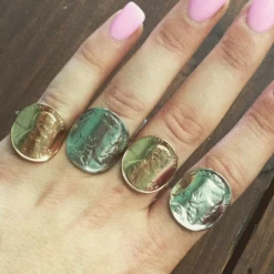 Gypsy Waltz Jewelry The Tatum Penny Rings