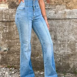 Gypsy Waltz Plano High Rise Flare Jeans 15 Gypsy Waltz Plano High Rise Flare Jeans