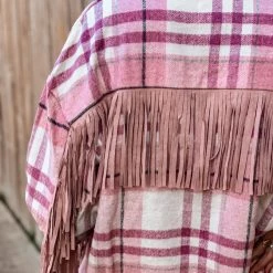 Fantastic Fawn The Spur Fringe Shacket Clothing