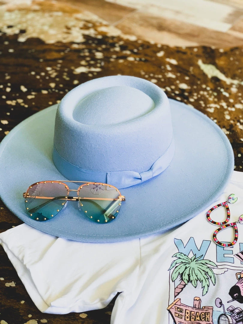 Cap Zone New Sanger Hat In Blue 10 Cap Zone New Sanger Hat In Blue