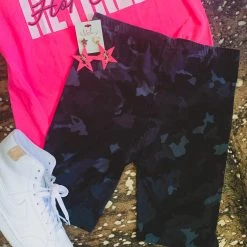 Love It The Omaha Biker Short In Grey Camo (S-3x) - FINAL SALE Clearance