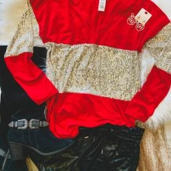 BIBI The Holliday Topp In Red