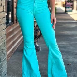 GJG Shenandoah Turquoise Bell Bottoms