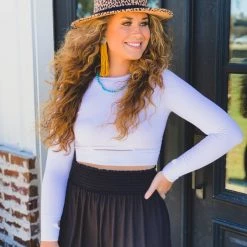 Dynamic Fashion Clothing The Waskom Top In White