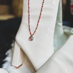 Bosuk Jewelry Converse Necklace In Multi 15 Bosuk Jewelry Converse Necklace In Multi