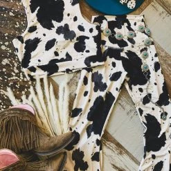 Phil Love Clothing The Annetta Two Piece Set In Black