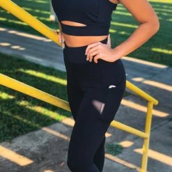 Shop Iris Basic The Memphis Two Piece Set In Black