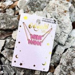 Gypsy Waltz Glen Rose Mama And Mini Necklace Set