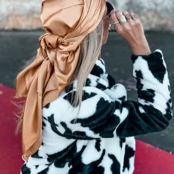 Cap Zone SCREENBUSTER Wild Rag Head Scarf In Gold