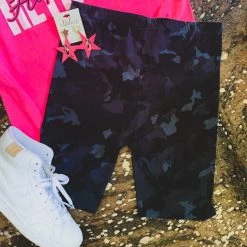 Love It The Omaha Biker Short In Grey Camo (S-3x) - FINAL SALE Clearance