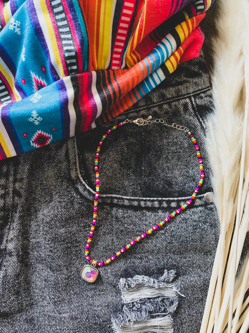 Bosuk Jewelry Converse Necklace In Multi 6 Bosuk Jewelry Converse Necklace In Multi