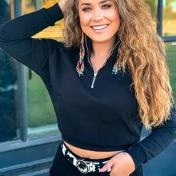 Ninexis The DeSoto Pullover In Black Clothing 24 Ninexis The DeSoto Pullover In Black Clothing