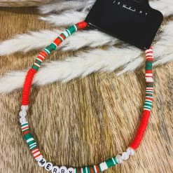 Medy Jewelry Special Daily Deals SCREENBUSTER Beaded Christmas Ncklce