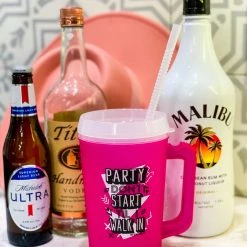 Southern Bliss Company The Sparks Cup In Hot Pink