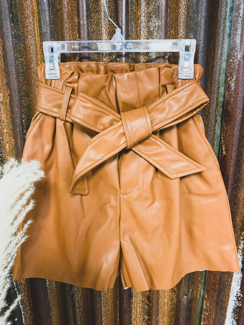 Itssy DAILY DEAL Tie Waist Short In Camel Special Daily Deals 7 Itssy DAILY DEAL Tie Waist Short In Camel Special Daily Deals