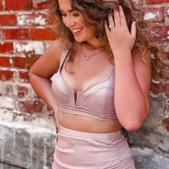 Gypsy Waltz Princeton Glitter Two Piece Set In Pink New 15 Gypsy Waltz Princeton Glitter Two Piece Set In Pink New