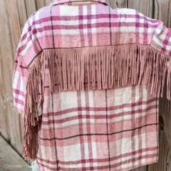 Fantastic Fawn The Spur Fringe Shacket Clothing