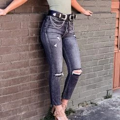 Gypsy Waltz San Antonio Vintage Black Jeans Clothing