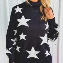 Gypsy Waltz The Marshall Sweater In Black Clearance 14 Gypsy Waltz The Marshall Sweater In Black Clearance