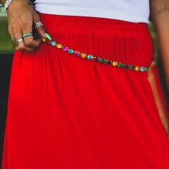 Gypsy Waltz Estelline Rhinestone Belt In Multicolor 17 Gypsy Waltz Estelline Rhinestone Belt In Multicolor