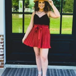 O Fashion The Tornillo Skirt In Rust Clothing