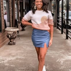 Gypsy Waltz Clothing Lolita Leather Skirt In Blue 9 Gypsy Waltz Clothing Lolita Leather Skirt In Blue