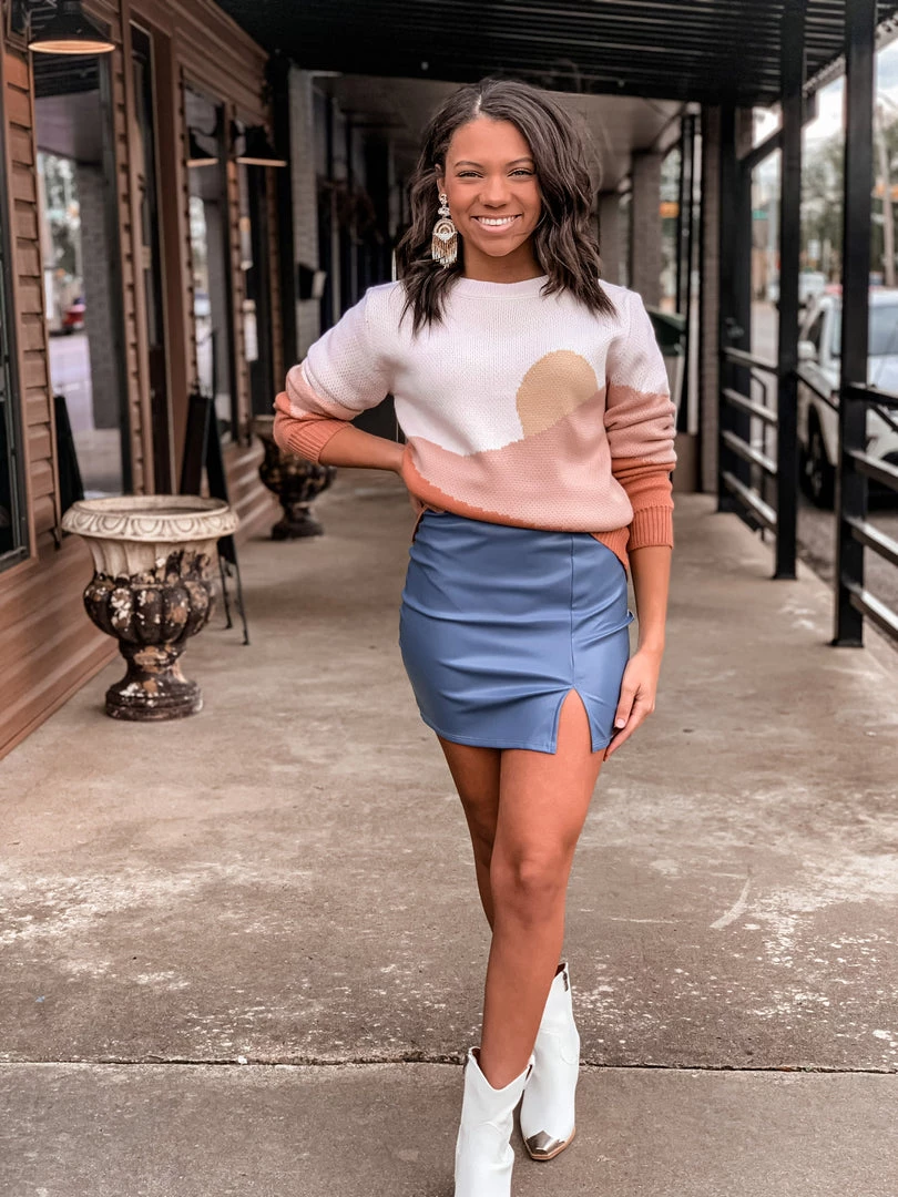 Gypsy Waltz Clothing Lolita Leather Skirt In Blue 5 Gypsy Waltz Clothing Lolita Leather Skirt In Blue