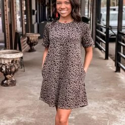 Gypsy Waltz Edom Leopard Dress