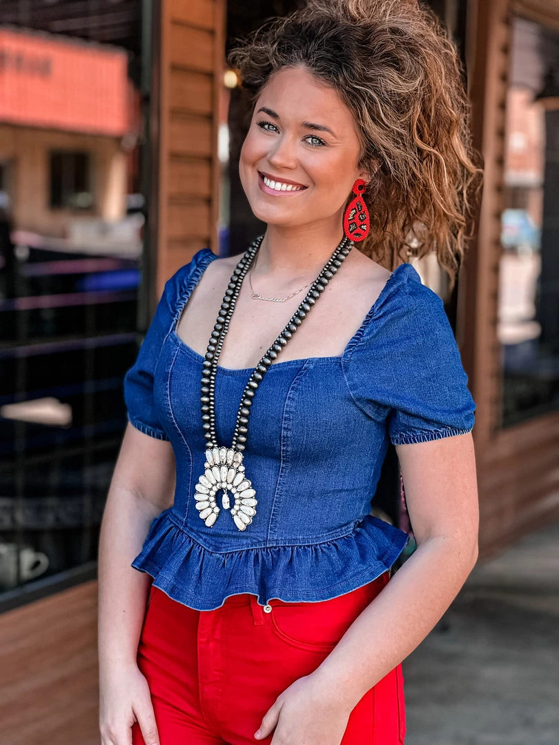 Shop Iris Basic Clothing Bailey Denim Crop Top 8 Shop Iris Basic Clothing Bailey Denim Crop Top