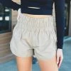 Gypsy Waltz Freeport Shorts In Ash Mocha Clothing