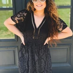 O Fashion The Eastland Dresss In Black Clearance