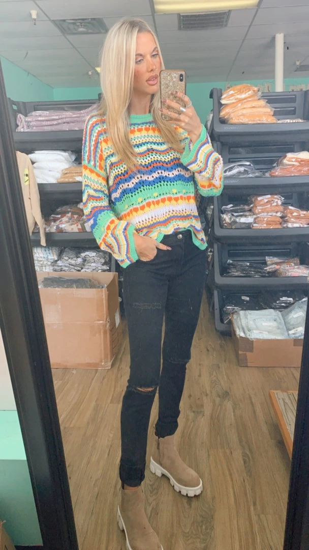 Miss Sparkling The Pharr Top In Green 5 Miss Sparkling The Pharr Top In Green