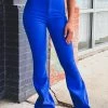 Gypsy Waltz Ropesville Bell Bottoms In Royal Blue