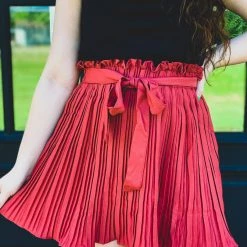 O Fashion The Tornillo Skirt In Rust Clothing