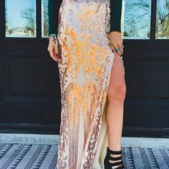 L & B The Sterling City Skrt In Rose Gold