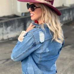 Iris Basic - O Fashion The Lone Oak Denim Jackt