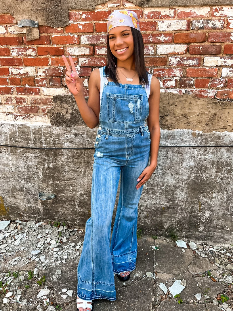 Gypsy Waltz Clothing Gilmer Wide Leg Denim Overalls 10 Gypsy Waltz Clothing Gilmer Wide Leg Denim Overalls