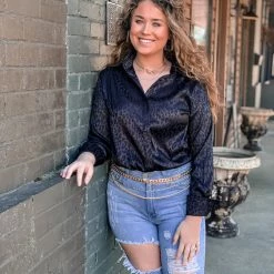 Gypsy Waltz Salado Top In Black