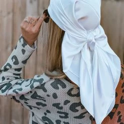 Cap Zone Special Daily Deals SCREENBUSTER Wild Rag Head Scarf In White 10 Cap Zone Special Daily Deals SCREENBUSTER Wild Rag Head Scarf In White