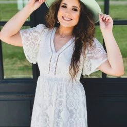 O Fashion The Eastland Dresss In White