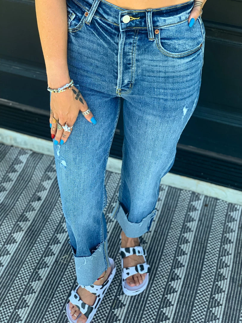 CELLO Jeans Clearance The Rochester Cuff Pant 18 CELLO Jeans Clearance The Rochester Cuff Pant