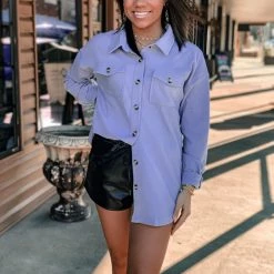 Gypsy Waltz Riverside Shacket Top