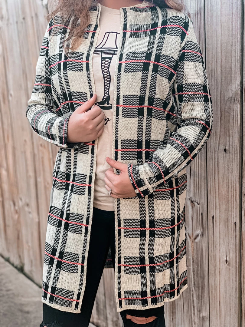 Ninexis SCREENBUSTER Knit Plaid Cardigan Special Daily Deals 3 Ninexis SCREENBUSTER Knit Plaid Cardigan Special Daily Deals