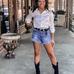 Gypsy Waltz Salado Top In Cream Clothing