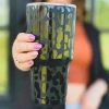 Gypsy Waltz SCREENBUSTER 30 OZ Leopard Tumbler