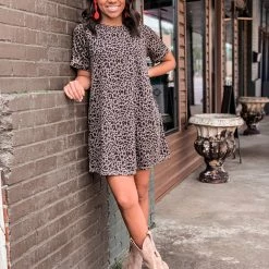 Gypsy Waltz Edom Leopard Dress