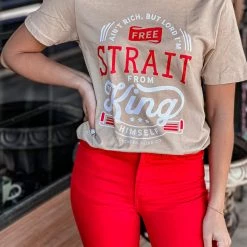 Gypsy Waltz Clothing Poteet Strait From The King Tee (S-2X)