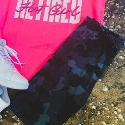 Love It The Omaha Biker Short In Grey Camo (S-3x) - FINAL SALE Clearance