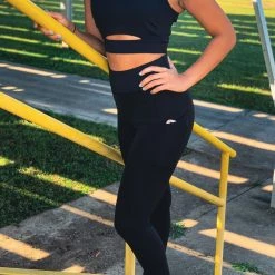 Shop Iris Basic The Memphis Two Piece Set In Black