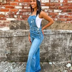 Gypsy Waltz Clothing Gilmer Wide Leg Denim Overalls 16 Gypsy Waltz Clothing Gilmer Wide Leg Denim Overalls